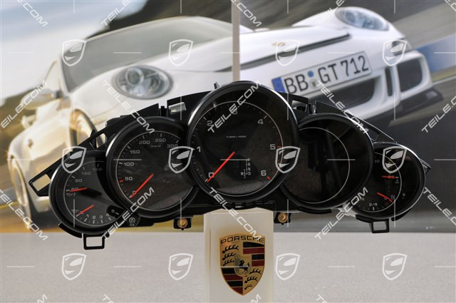 Instrument cluster, Diesel, Tiptronic transmission