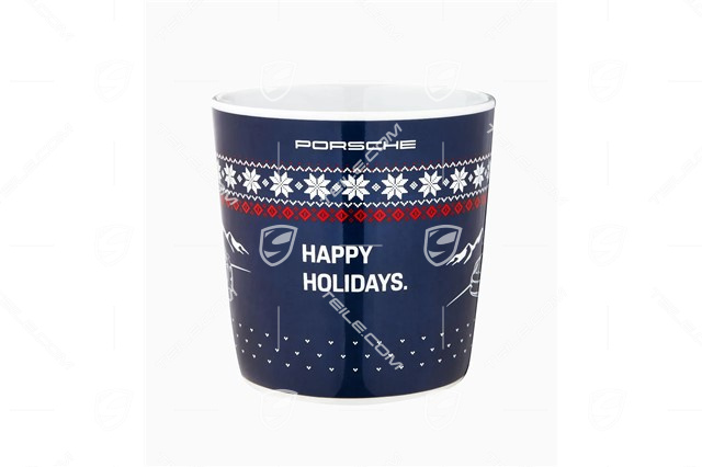 Becher Collector's Cup No. 2 – Christmas / Weihnachten, blau, 500 ml