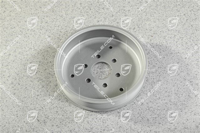 2,9L / 3,0L V6, Coolant / water pump pulley, pulley with 6 screws