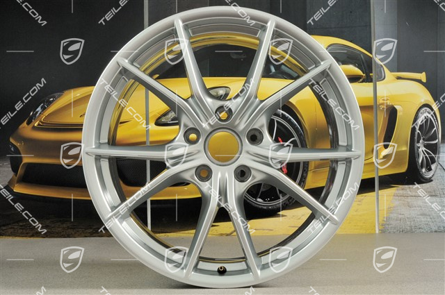 20" Felge Carrera S (IV), 8,5J x 20 ET49, Brilliantchromlack