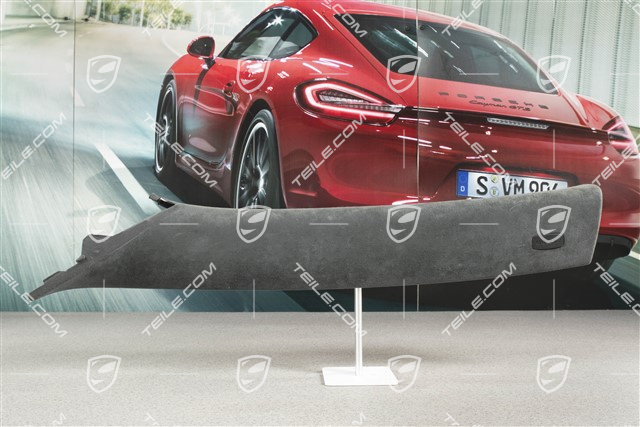 Verkleidung, A-Säule, Alcantara, Schwarz, Diesel, L