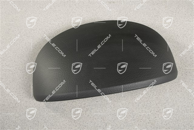 Instrument box, Leatherette, Black