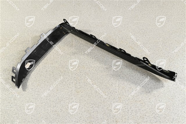 Disc / cover, retaining frame, Upper, Black, Sport Design, L