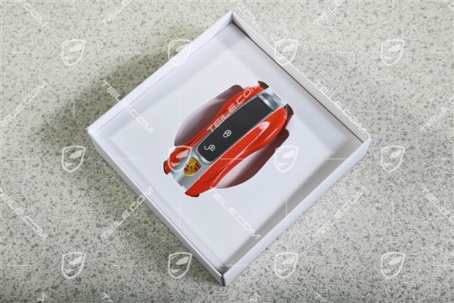 Fahrzeugschlüssel Schlüsselkappe, lackiert Lava Orange