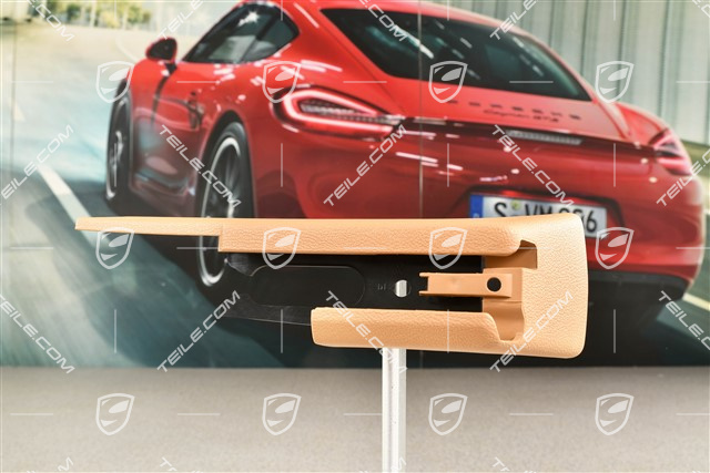 Abdeckung, Abdeckschiene für Vordersitz, Hinten, Sandbeige