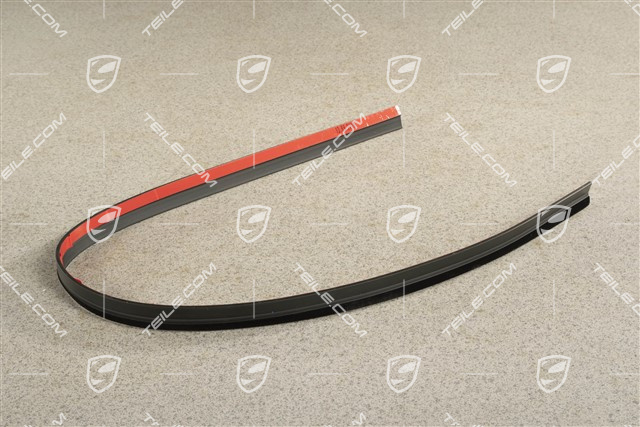 Rear spoiler lower part gasket