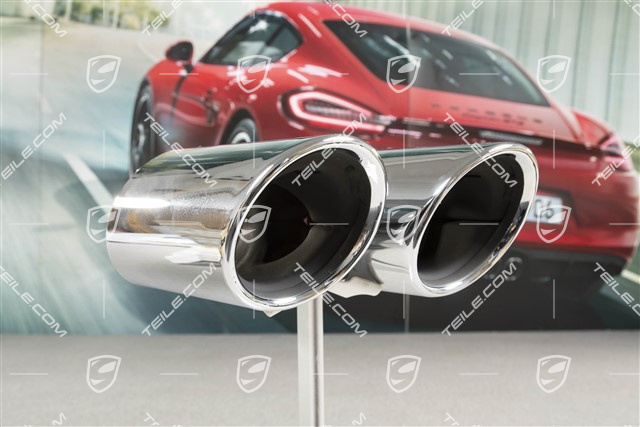 Sportowa końcówka rury wydechowej, 991.1 C2S/C4S 3.8L / 294KW, L