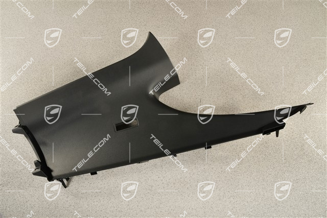 Verkleidung, C-Säule, oben, Schwarz, L