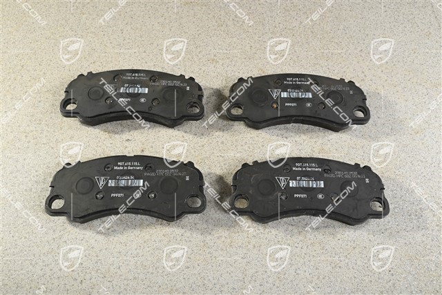 Spyder RS, Brake pads, PCCB, front, L+R