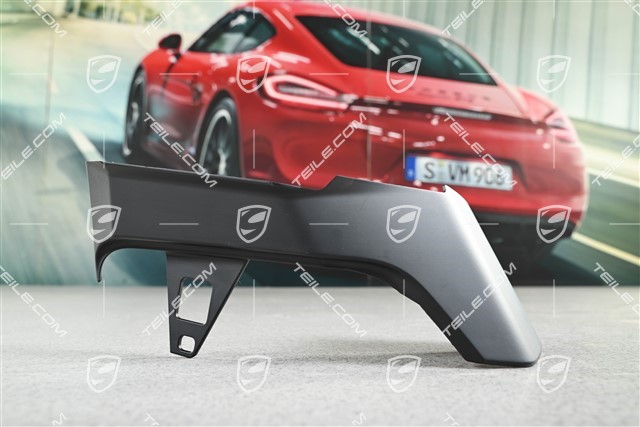 Mittelkonsole, Blende seitlich, Schwarz, L