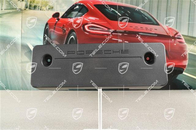 Front bumper number / Licence plate support, Small