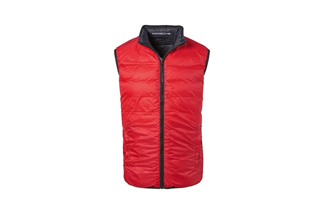 2 in 1 Jacket, Men, black/red,  S 44/46
