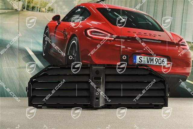 Radiator Grille Shutter with engine