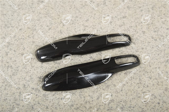 Schlüsselkappe, lackiert, tiefschwarz-metallic