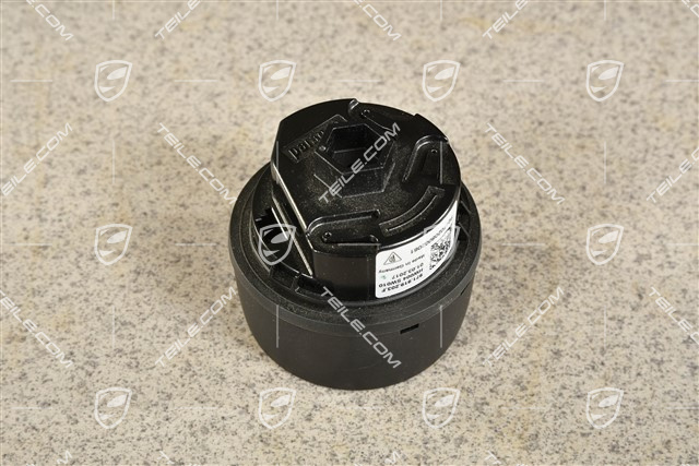 Stoppuhr in Schwarz mit rotem Zeiger, Sport Chrono