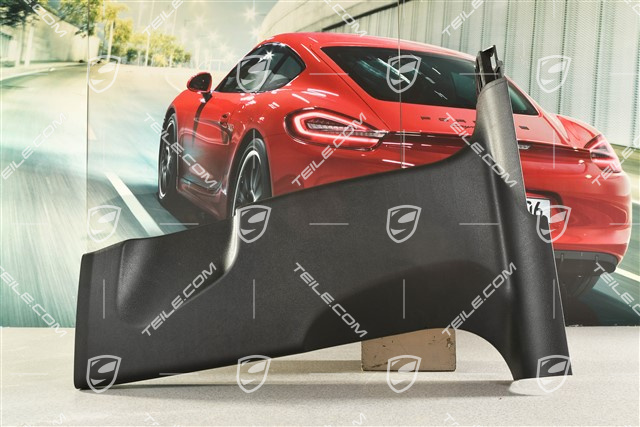 B-Säulen Verkleidung, Schwarz, L