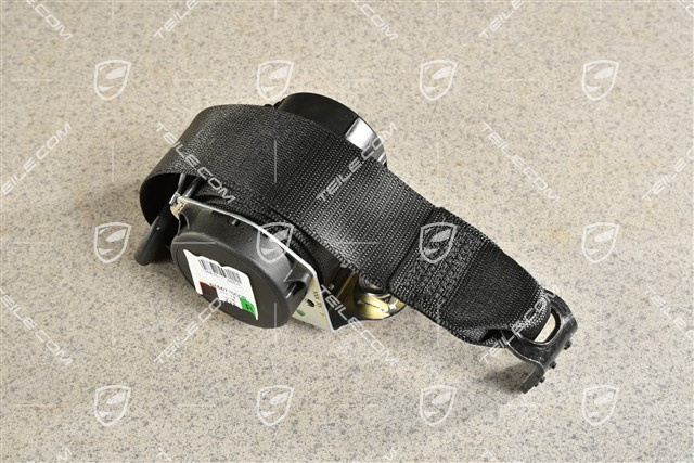 Sicherheitsgurt, hinten, Cabrio/Targa, schwarz, R