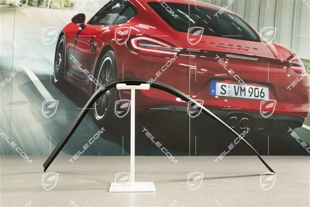 Rear spoiler lower part gasket