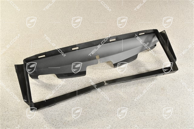 GT4, Front bumper Air guide inlet / duct / cover centre, Satin black