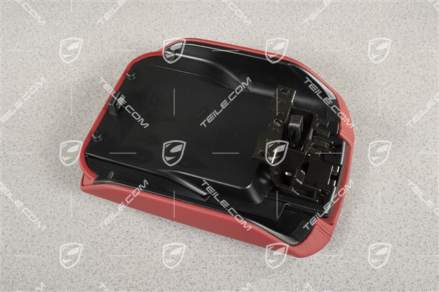 Armrest, Centre console, Inscription GTS, Carrera Red