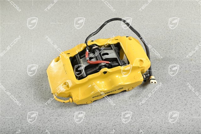 PCCB Festsattel ohne Belag, gelb, GT3 / GT2 / Turbo, L