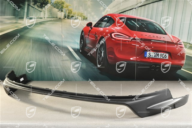 GT3, Spoiler dolny tylnego zderzaka / dyfuzor, czarny mat