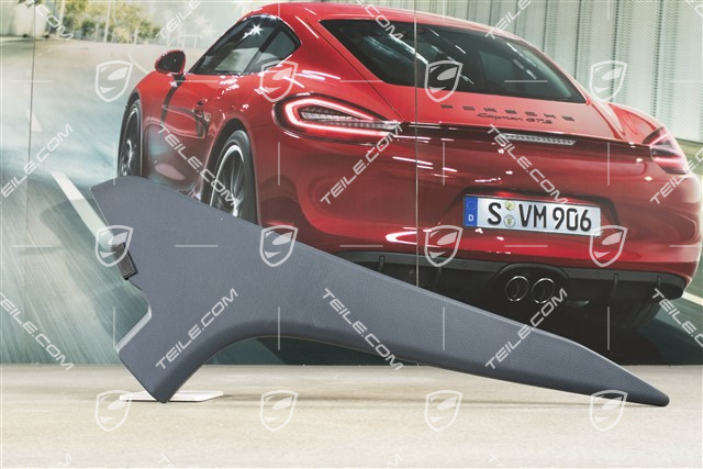 Centre console cover, Lateral, Yachting blue, R