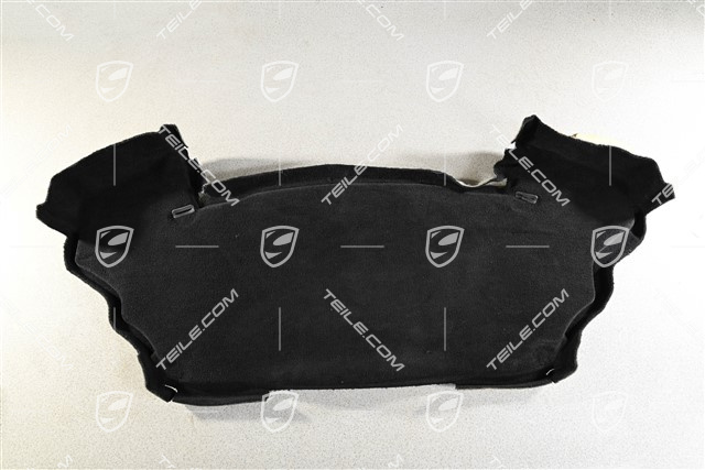 Verkleidung Kofferraum hinten, Schwarz