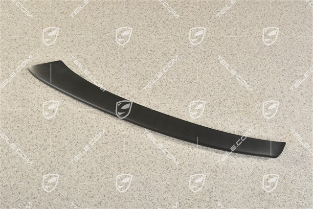 Front bumper disc / trim, lower, Satin Black, L