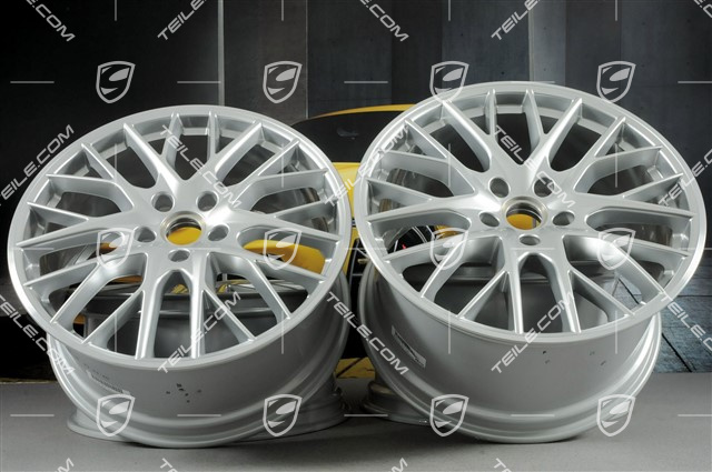 21" Komplet felg Panamera Sport Design, 9,5J x 21 ET71 + 11,5J x 21 ET69