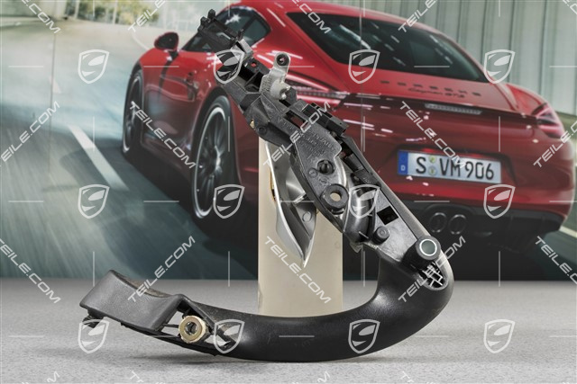 Zuziehgriff, Unterteil, Komplett, Schwarz, R