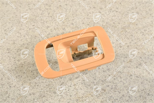 Obudowa / blenda przycisku centralnego zamka / sterowania szyb, beżowy