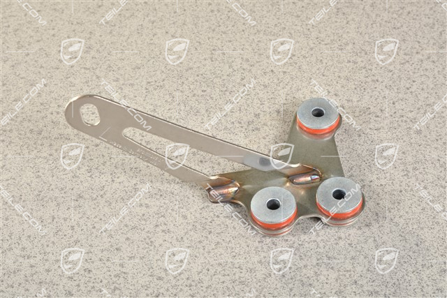 Catalityc converter support, lower, PDK, L