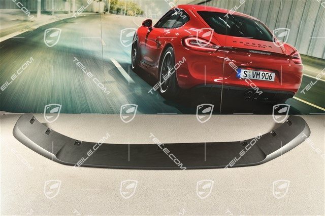 Spoiler front, lower, Matt Black