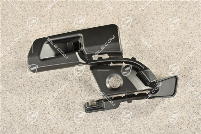 Cover, fog headlamp, PDC, Black Mat, R