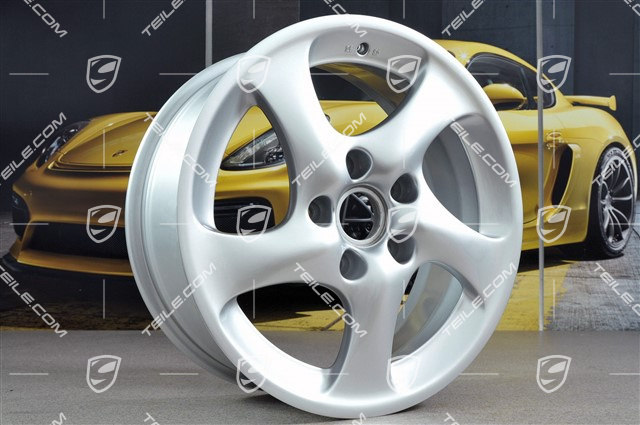 18-inch TurboLook II wheel set, 7,5J x 18 ET50 + 9J x 18 ET52
