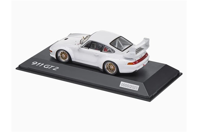 Porsche 911 993 GT2, Resine, Weiß, Limitiert auf 2.023 Stück, Maßstab 1:43