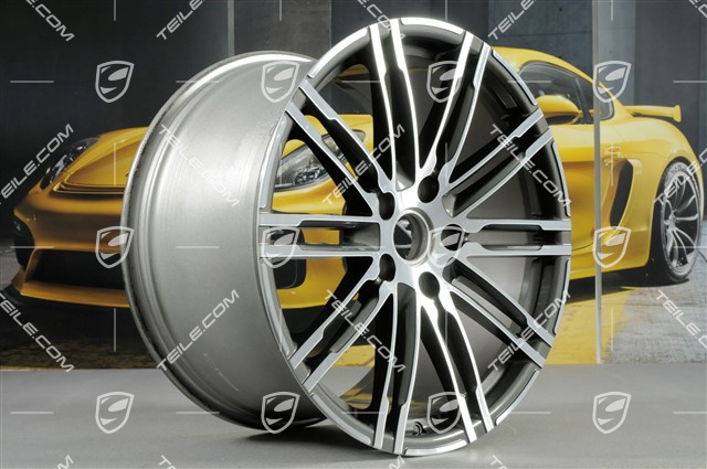 20" Felge 911 Turbo III, 11J x 20 ET70, Titan
