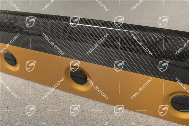 Schwellerblende, Turbo S Exclusive Series, CARBON, Goldgelb metallic, L
