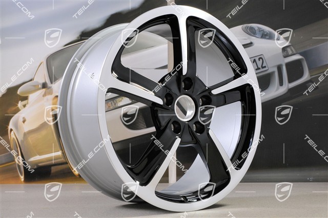 20" SportTechno Felgensatz 8.5J x 20 ET57 + 10J x 20 x ET50, schwarz hochglanz