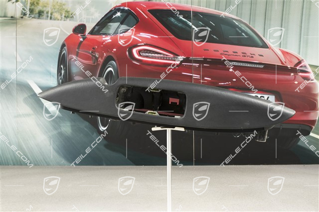 Podłokietnik, Drzwi przednie, Skóra, Czarny, L