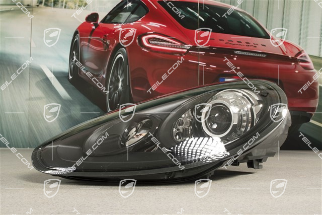 Scheinwerfer, Schwarz, BiXenon Licht system, dynamisches Kurvenlicht, L