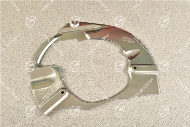 Front axle disc brake protective plate, R