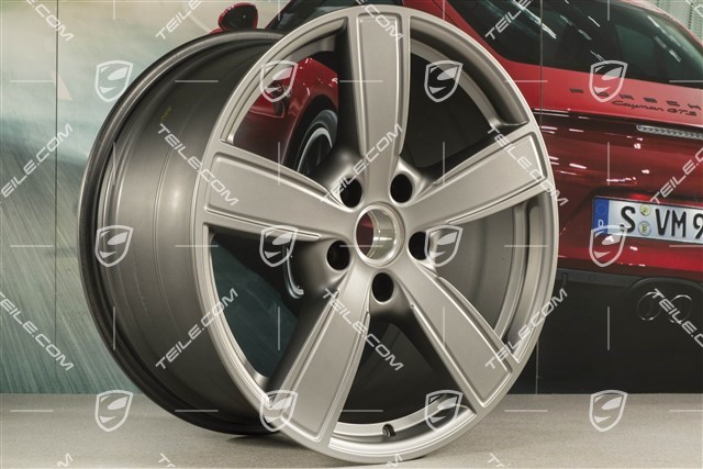 20-inch wheel rim, Cayenne Sport Classic, 10,5J x 20 ET55, Platinum satin-matt