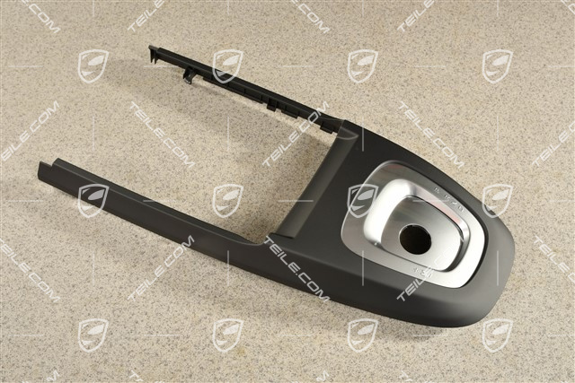 Cover / Console centre, Shifter Trim / panel, PDK, Black