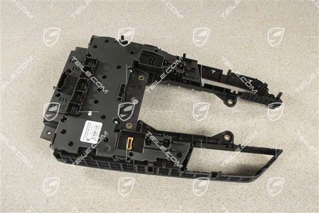 Panel kontrolny / Sterownik 4 strefowej klimatyzacji, regulowane podgrzewanie foteli, Wentylowane fotele, Czarny / Srebrnoszary