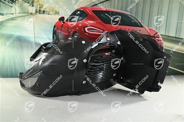 Spyder RS, Front wheel housing liner, front part with grille, R