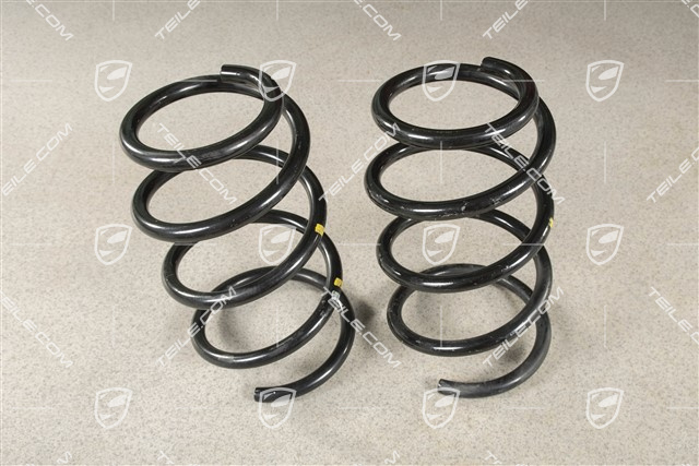 Schraubenfeder, PDK getriebe, Kennzeichnung grau/gelb, Satz, L+R