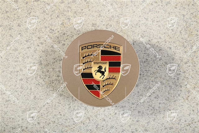 Radzierdeckel, konkav, farbiges Wappen, Neodyme