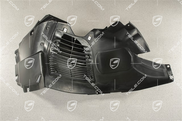 Spyder, Front wheel housing liner, front part with grille, R